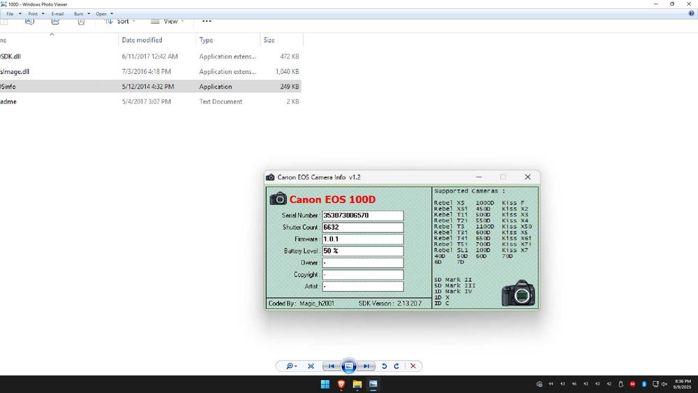 DSLR crop Canon 100D