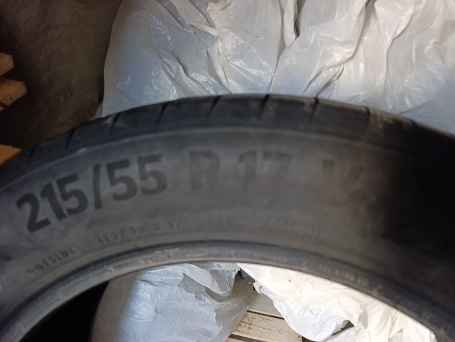 215/55/17 Континенталь - 2шт.