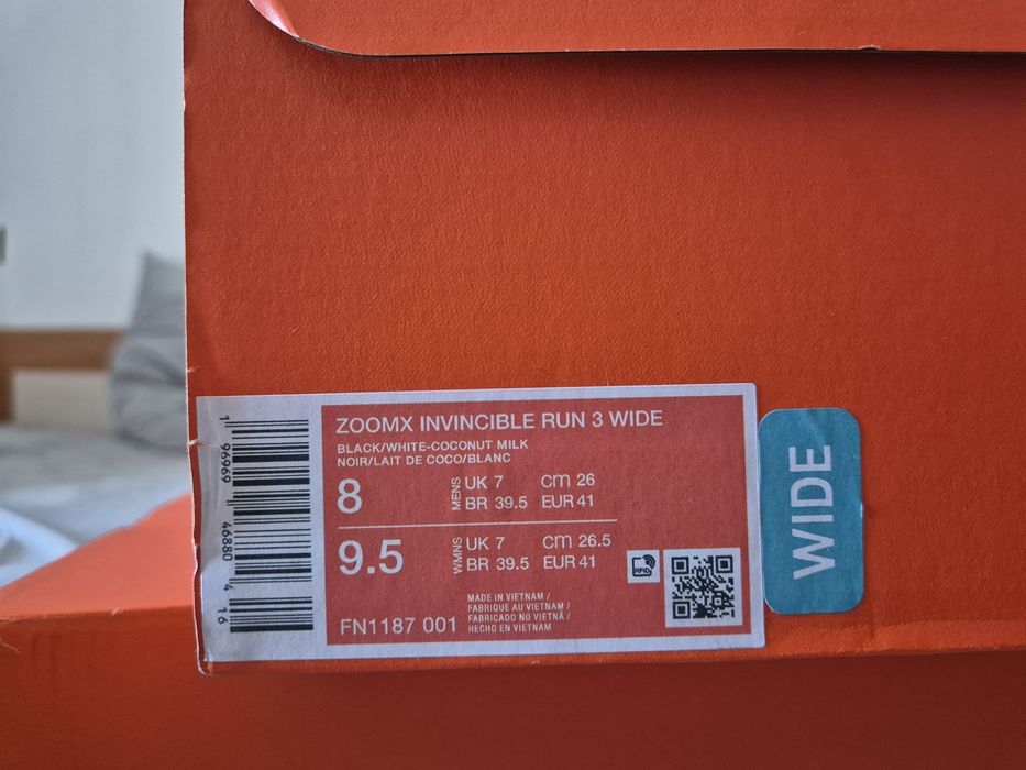 Маратонки  NIKE ZOOMX  invincible run 3 модел wide