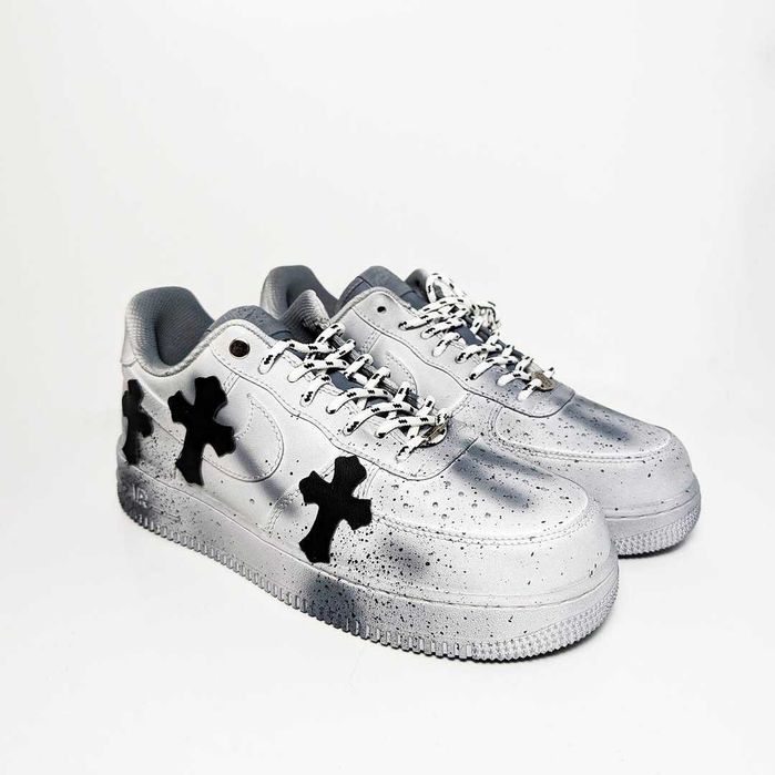 Nike AirForce 1 Chrome Hearts