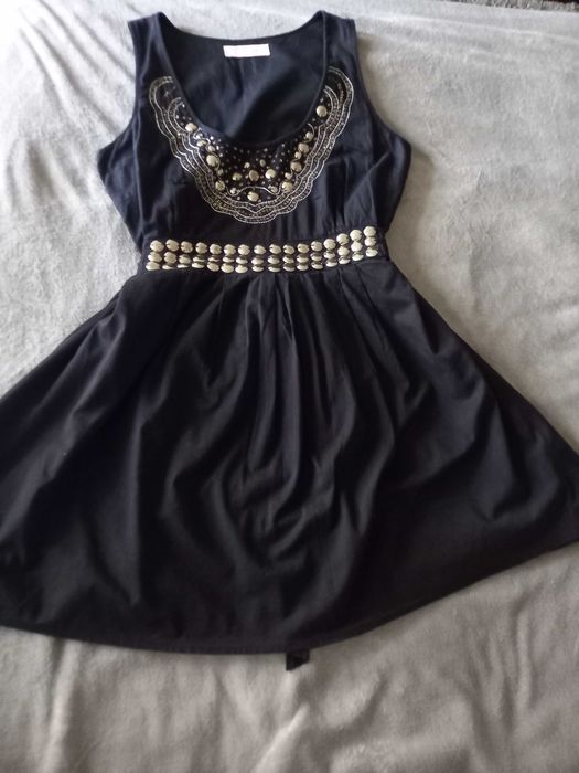 Rochie neagră Oasis Jeans, mărimea 14