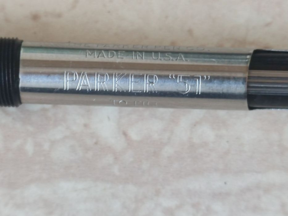Stilou Parker 51  vintage penita aur 14k