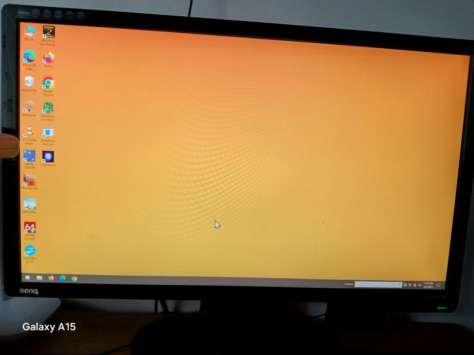 Unitate pc+monitor+tastatură