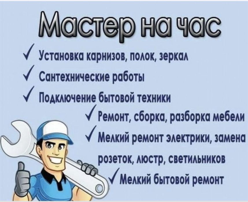 Муж на час, мастер на час