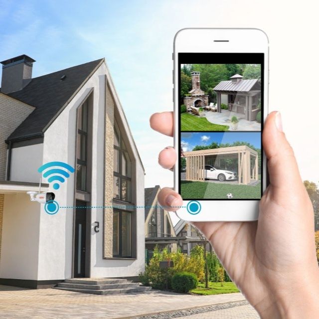 Установка камеры видеонаблюдения