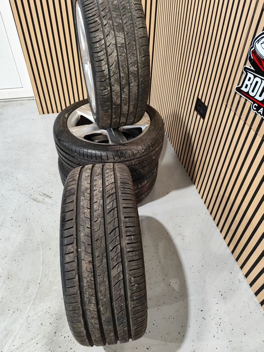 Set jante aliaj R17 Vw Audi Skoda Seat 5x112 anvelope vara