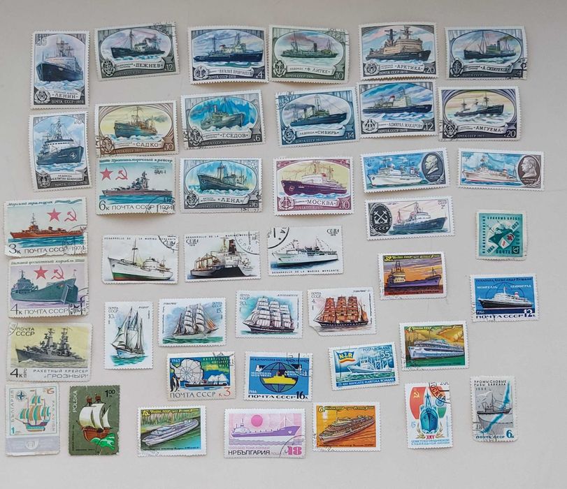 Разные марки советских времен