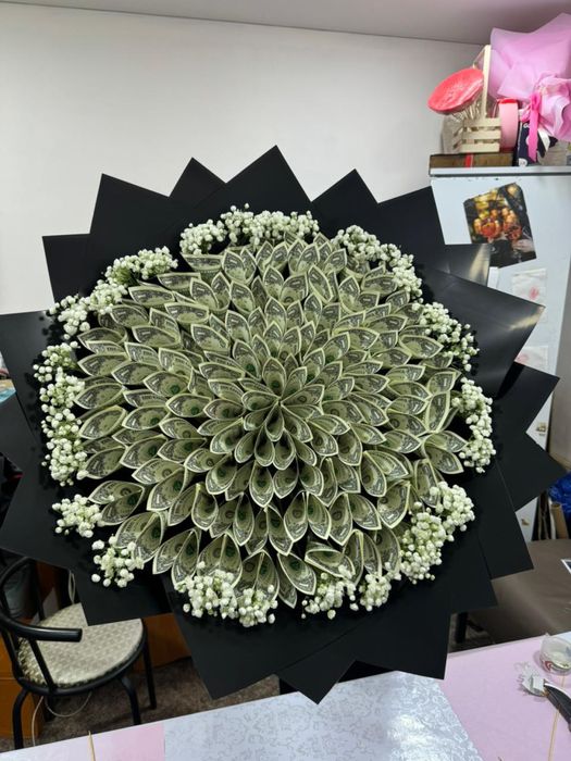 Денежный букет Алматы