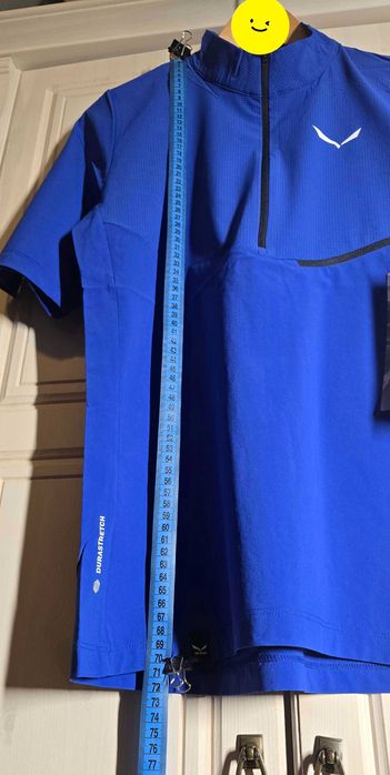 Salewa AGNER DST M HYB HZ ELECTRIC tricou barbati alpinism si drumetii
