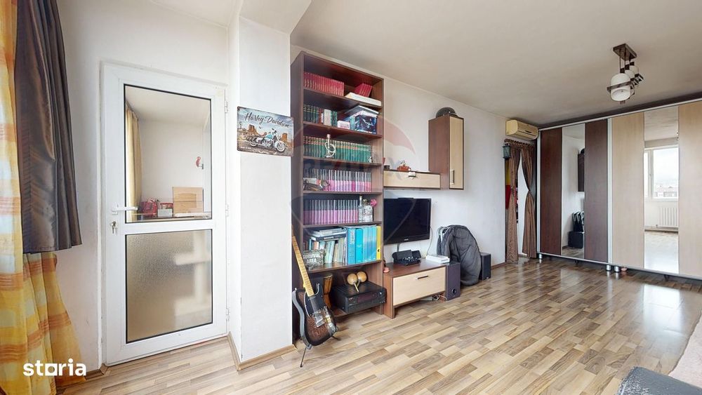 De vânzare: Panoramă, liniște și confort – 2 camere, etaj 8, Bd. Gării — fotografia 3
