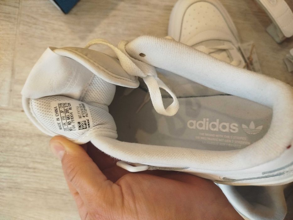 НОВИ! Бели кецове Adidas Forum low 44 45