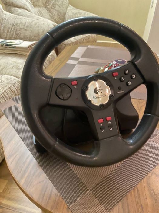 Руль и педаль для компьютера