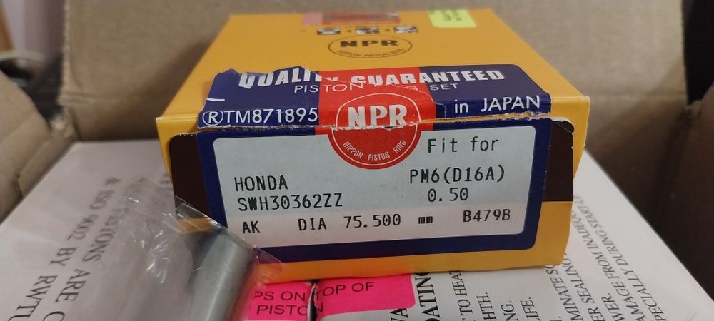 Турбо бутала хонда Д серия / turbo pistons Honda D series