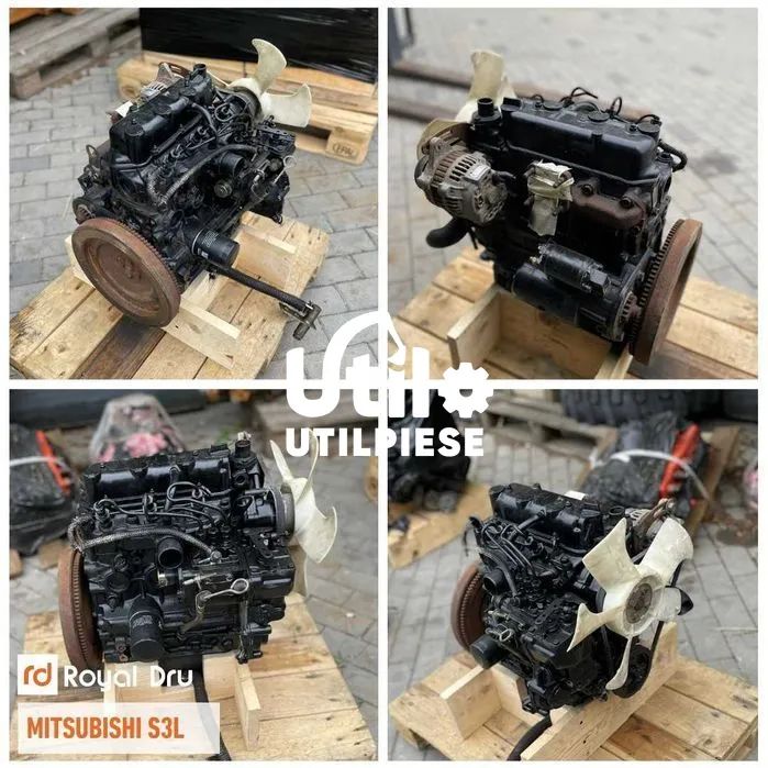 motor mitsubishi s3l s3l2 s4l s4l2 l3e pentru utilaje - verificat