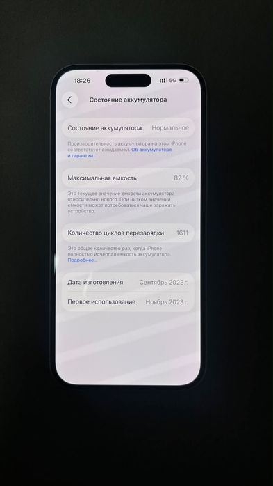 Продам айфон 15 128гб