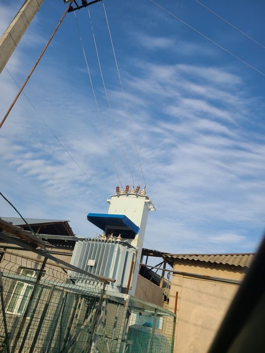 Трансформатор ремонт установка ва столба кўчириш экиш