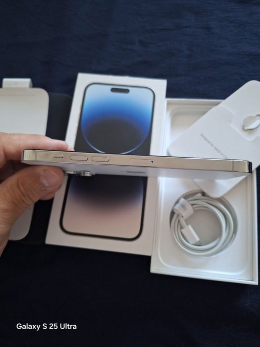 Iphone 14 pro  Silver Безупречно състояние 86%