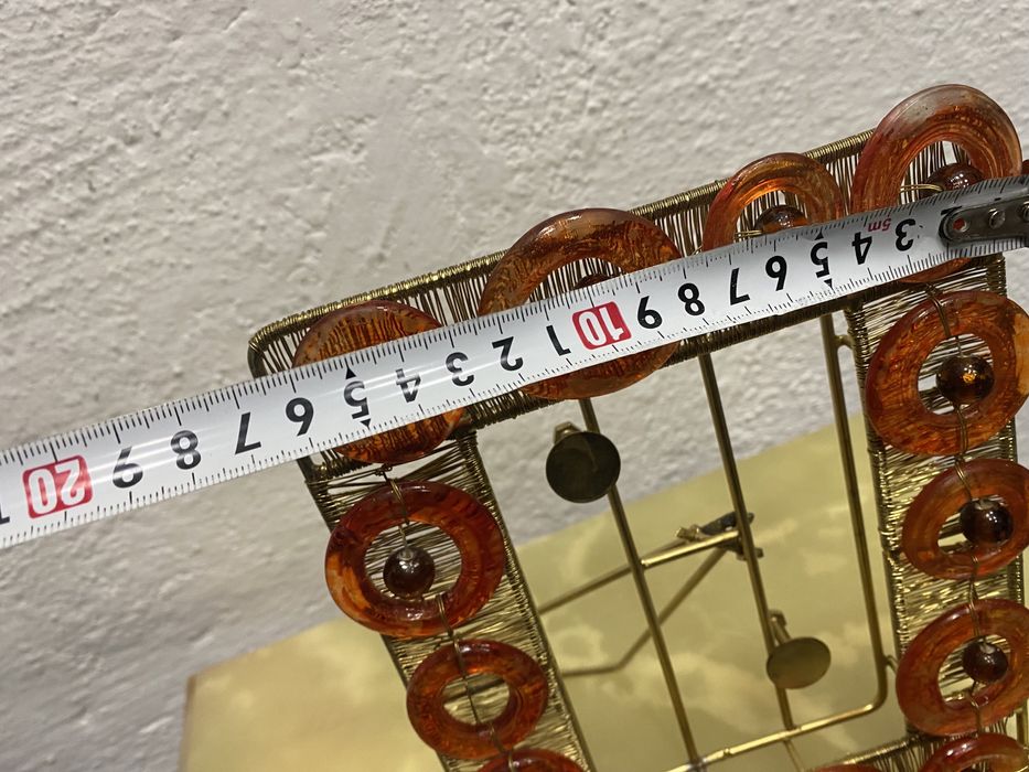 Немска рамка за снимки от Месинг и стъкло