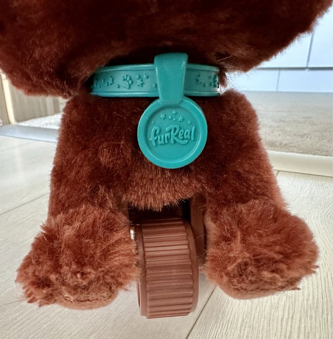 Cățel în lesă, jucărie interactivă Furreal Walkalots, Hasbro