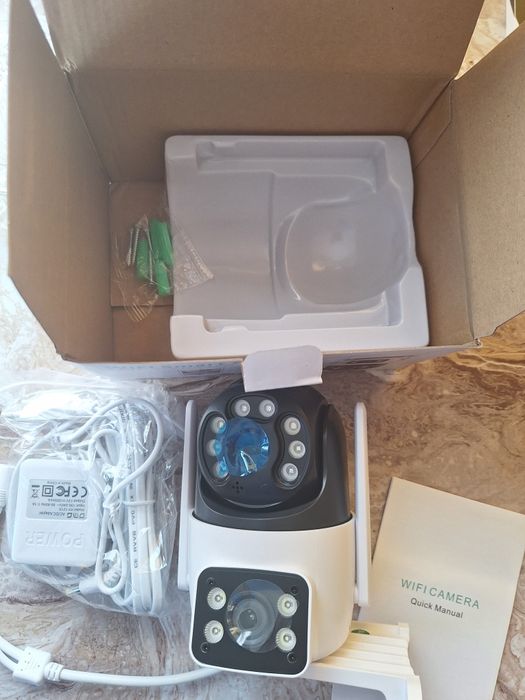 Wifi камера 8mpx, 4K, icsee