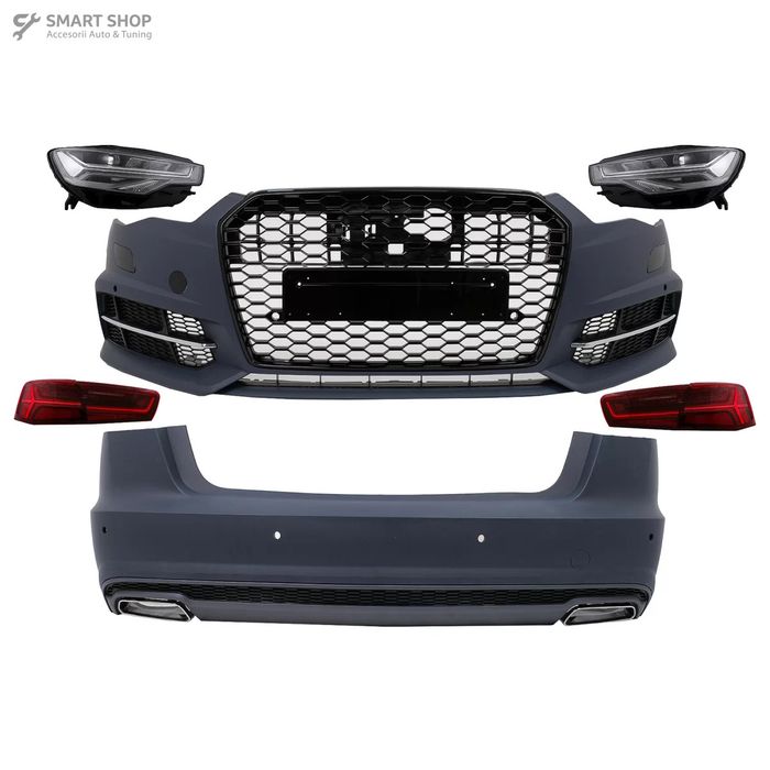 Pachet Exterior Complet Audi A6 C7 4G Limousine (2011-2018) Conversie