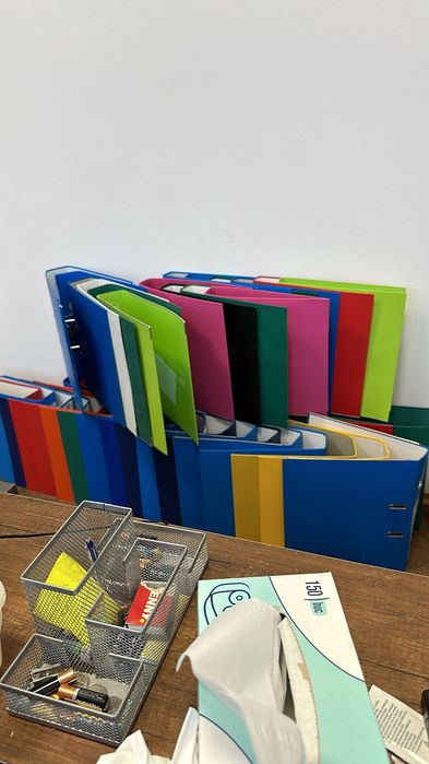 Bibliorafturi colorate