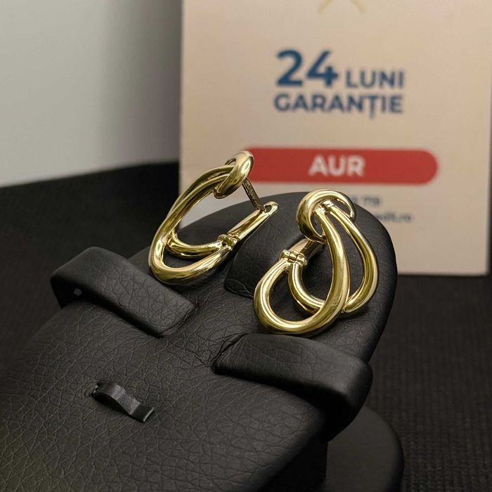 Cercei aur 14K 5.96g (AG15 Gara1 B33464.1) Garantie 2 ani!