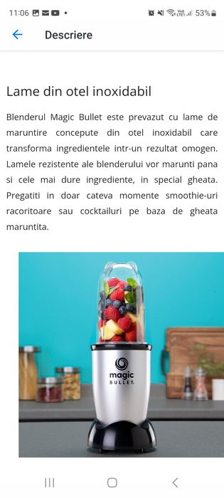 Blender Nutribullet Magic Bullet