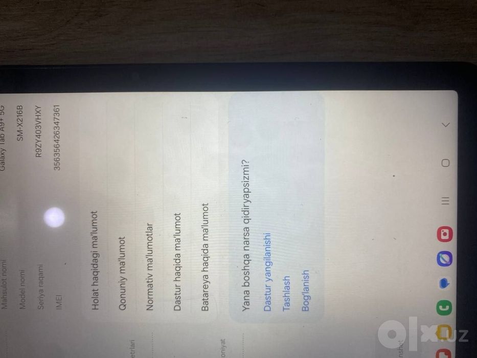 Galaxy Tab A9 +5g