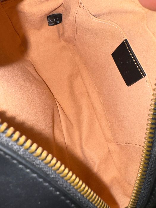 Geanta Gucci originala Black Leather GG Marmont Matelasse noua