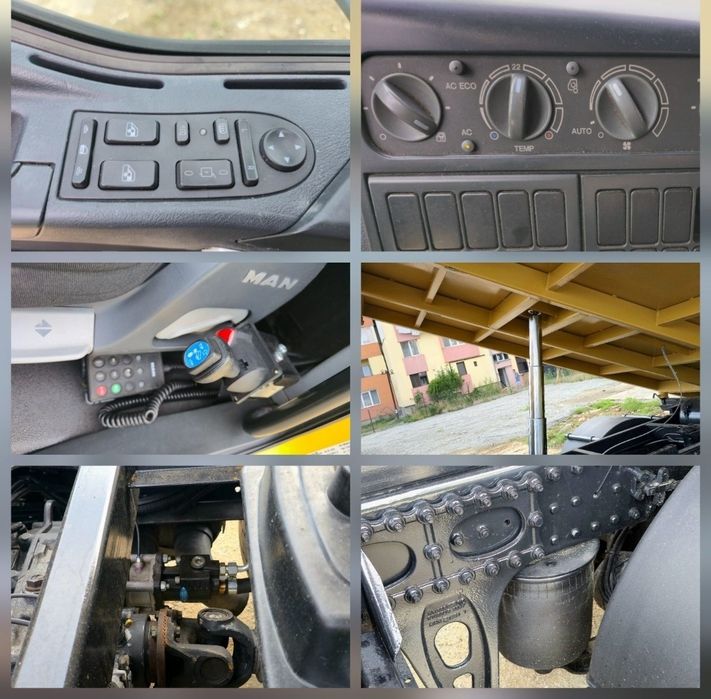 Camion MAN TGM 12. 290 basculabil 3 parti RAR efectuat Euro 5