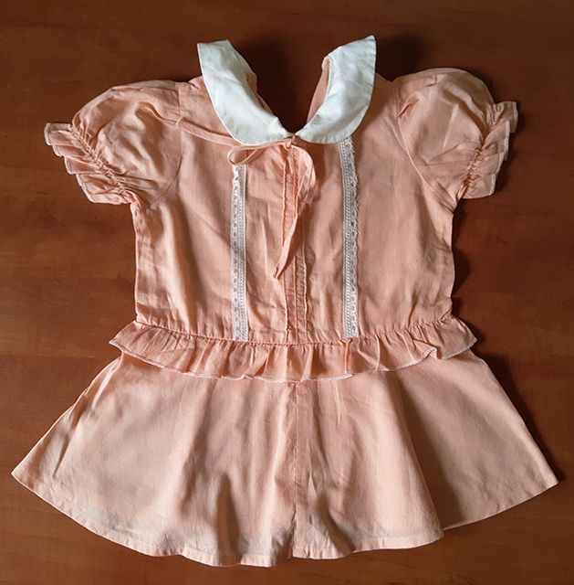 Платье детское розовое