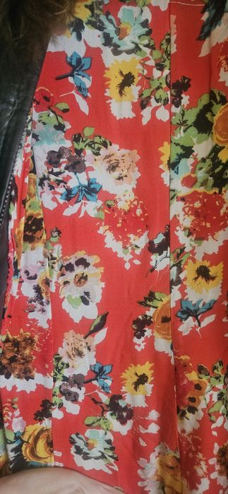 Елек от агнешко кожа в съчетание с лисица