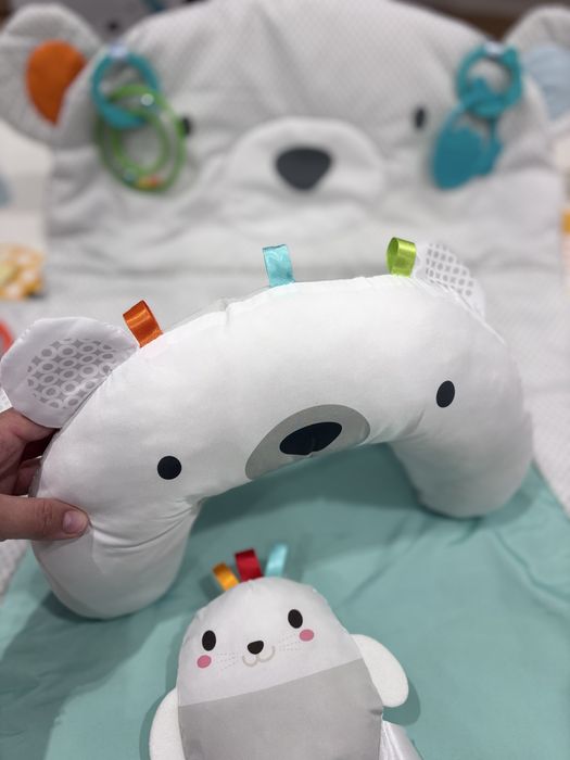 Мека постелка за игра с активности Bright Starts – Tummy Time