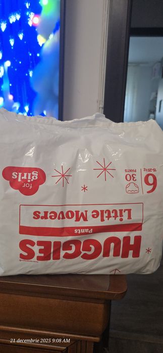 Huggies 6 fetițe