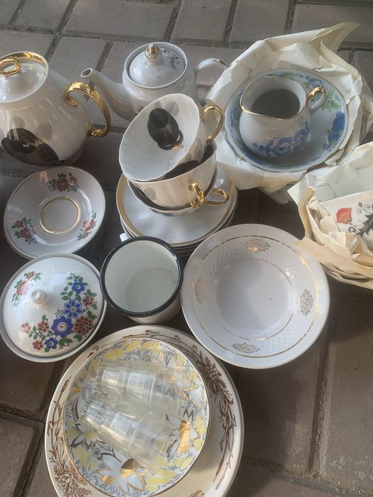 Советская посуда