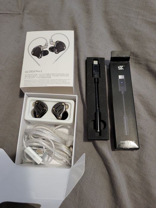 KZ  ZS10 Pro 2 + Dac KZ  AM02   Garantie 2028