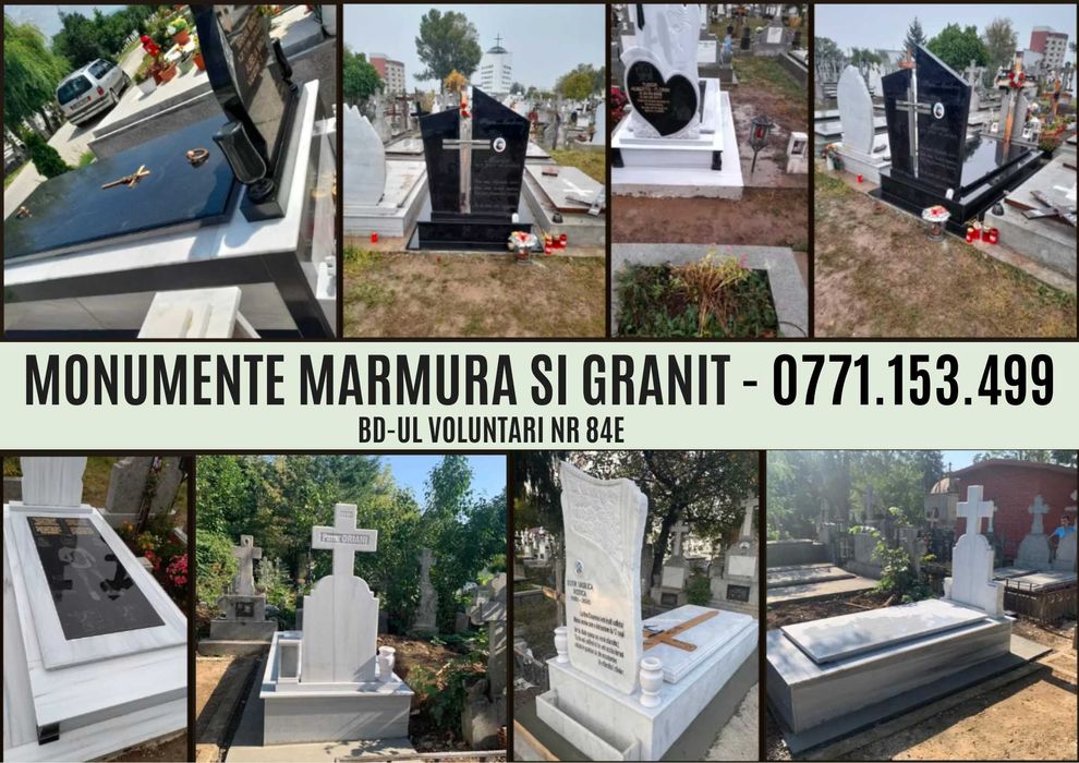 monumente funerare cruci marmura granit fotoceramica poze qr cod