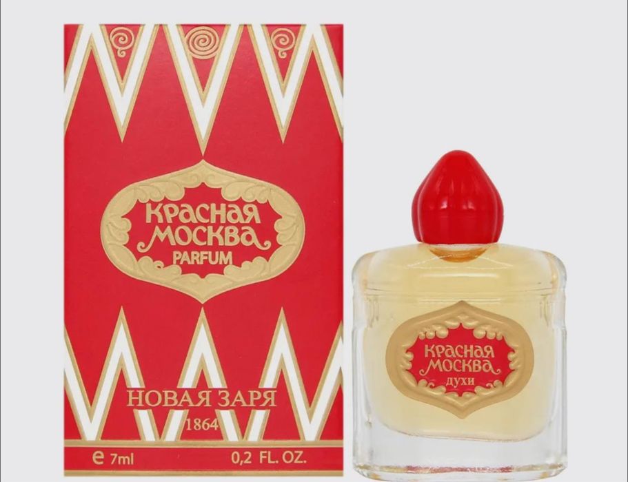 Ретро духи Красная Москва, новые!