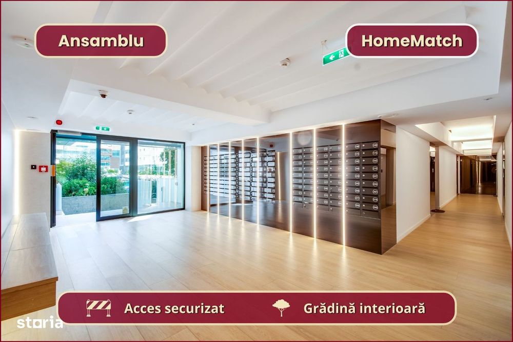 Cortina North || 3 camere || Prima închiriere || Comision 0%