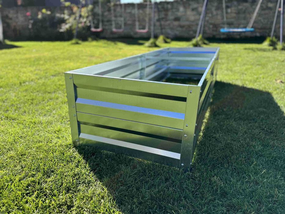 Градинска леха Primaterra сив/кафяв/ зелен цвят