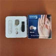 Нов !! Германски Слухов Апарат Hearing aids XB-101 с Подарък батерии