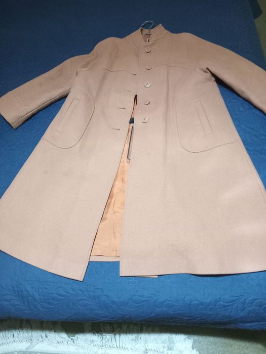 Женское драповое пальто