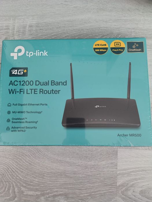 Tp link 4G + mr500 noi sigilate libere de rețea
