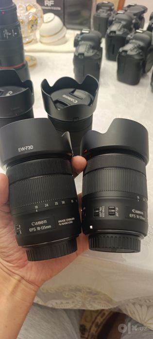 Объектив Canon lens EFS 18-135 NANO USM