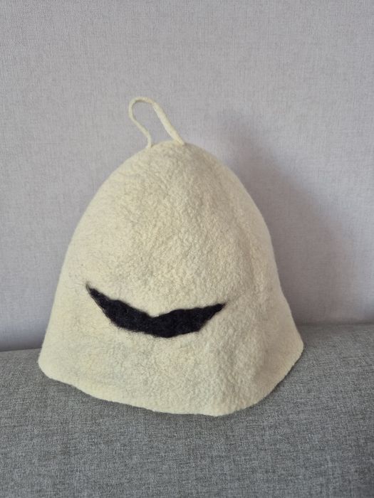 Шапки банные из шерсти