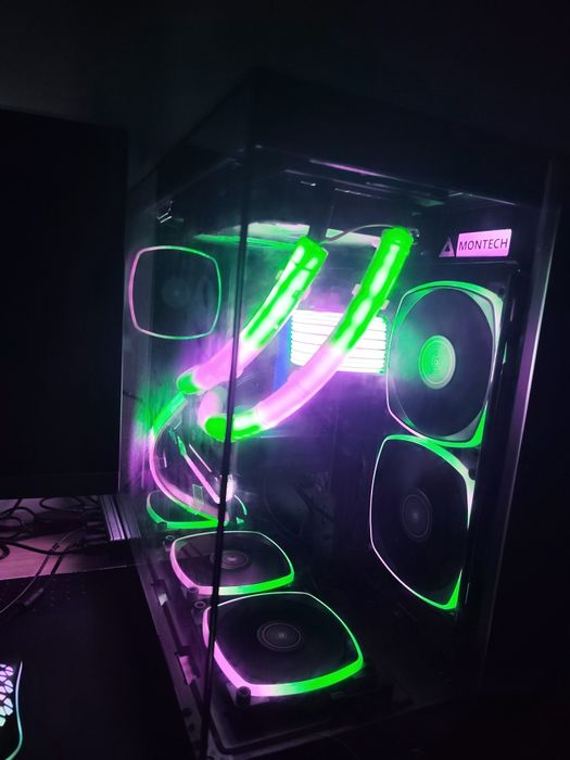 Fan argb 140 montech , noi cu controler