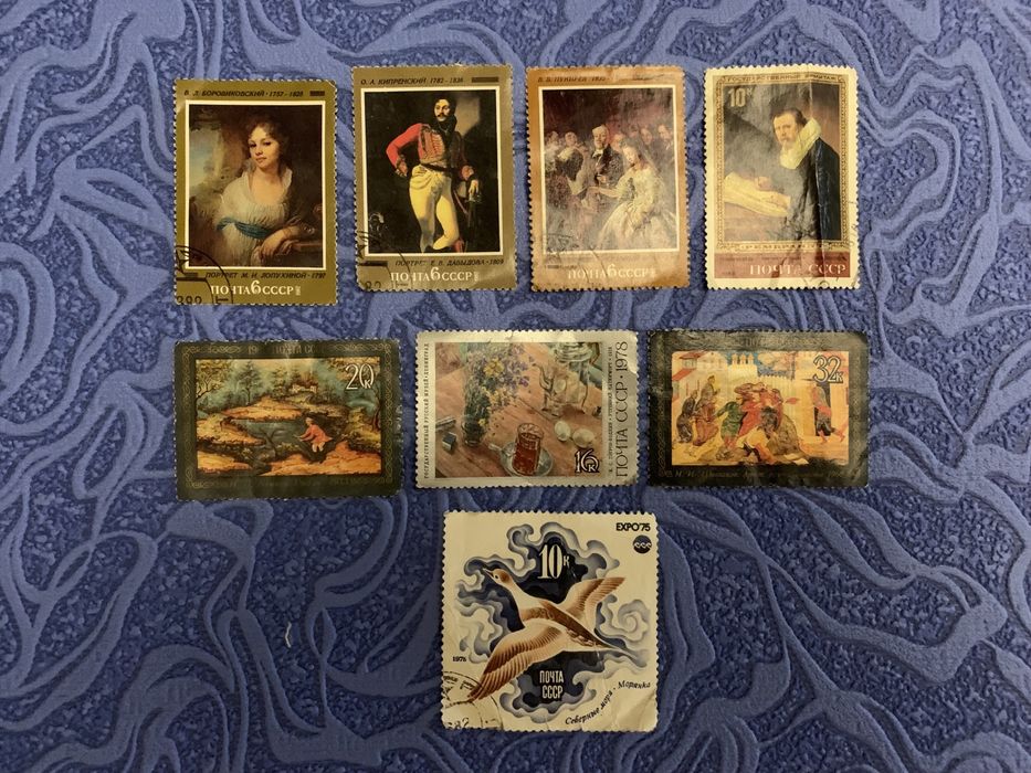 Марки, значки , монета