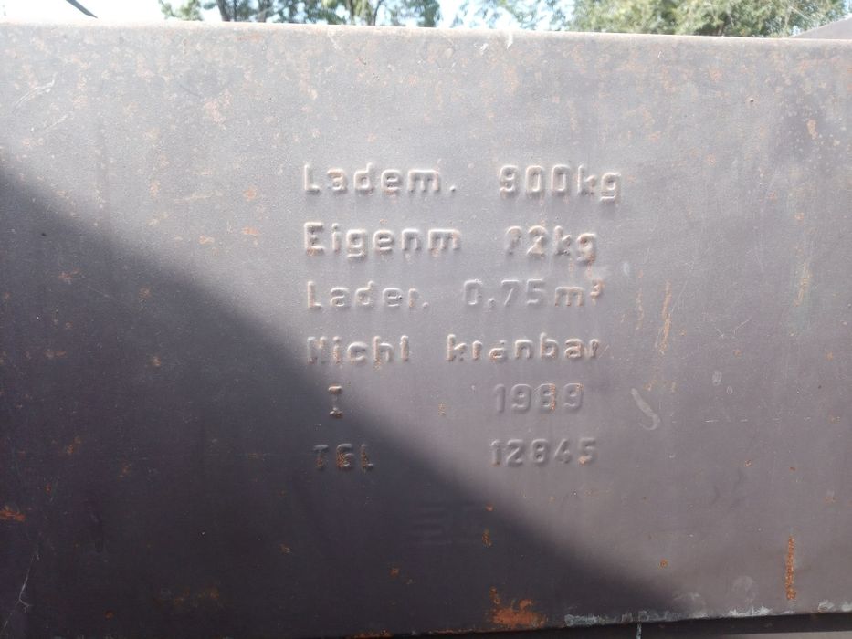 Контейнеры металлические