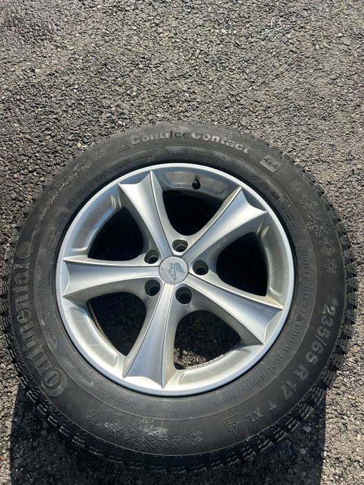 Jante + Cauciucuri iarna 235/65/17 5x112 ET35 Volkswagen/Audi/Skoda